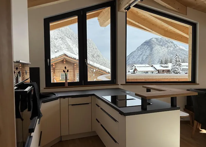 Neubau Alpinstar - Luxus, Bergblick, Loipe, Sauna Chalet Leutasch